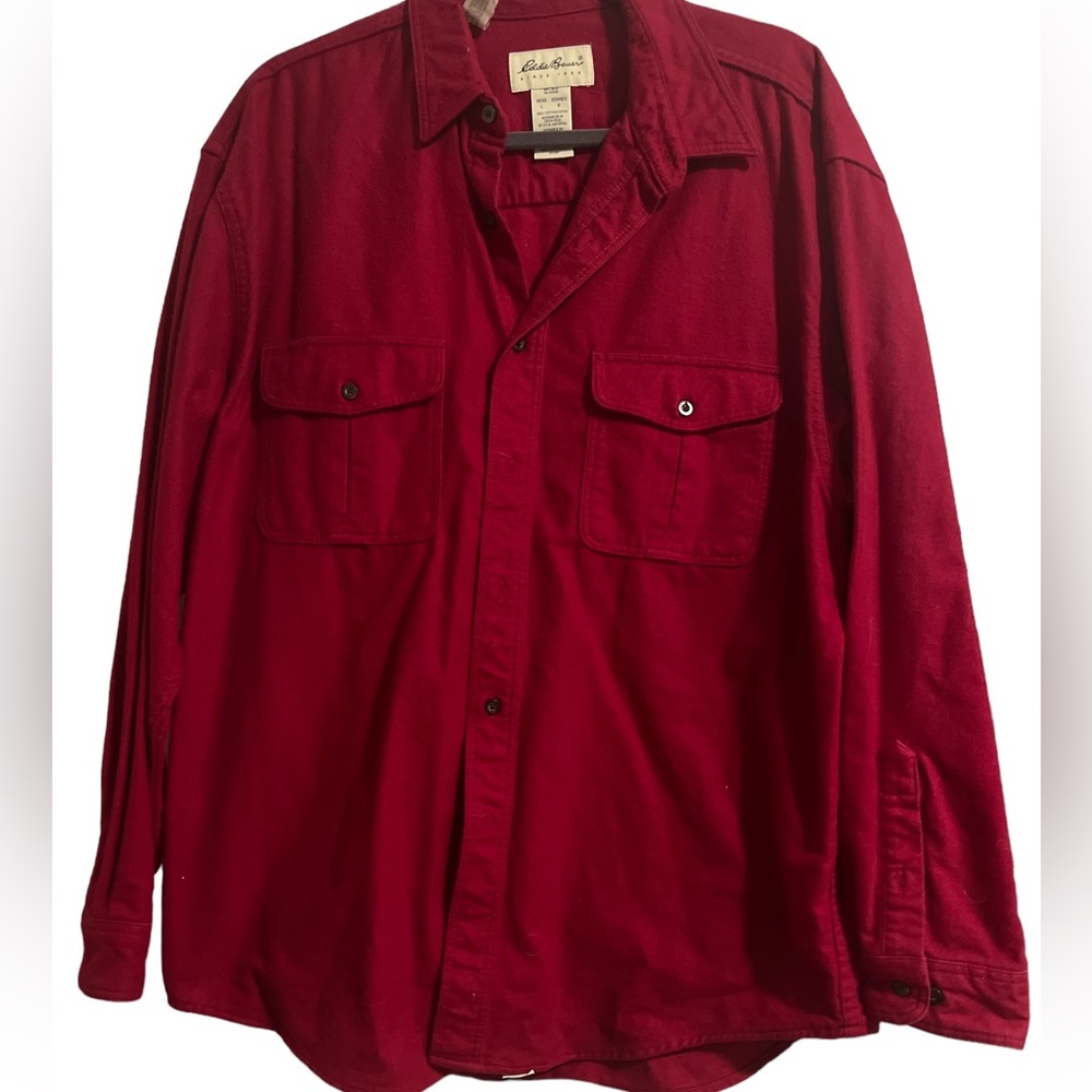 EDDIE BAUER - Flannel Shacket Sz Large
